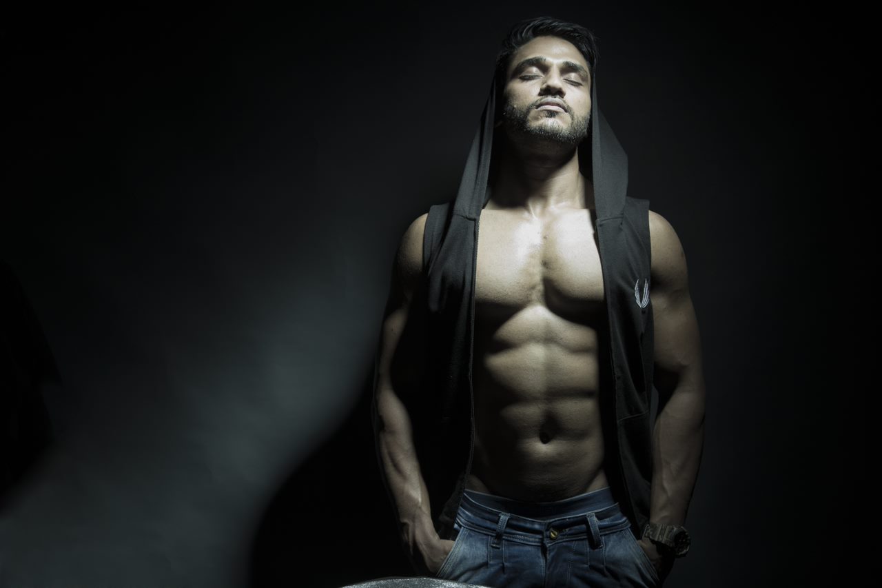 Fitness athlete training